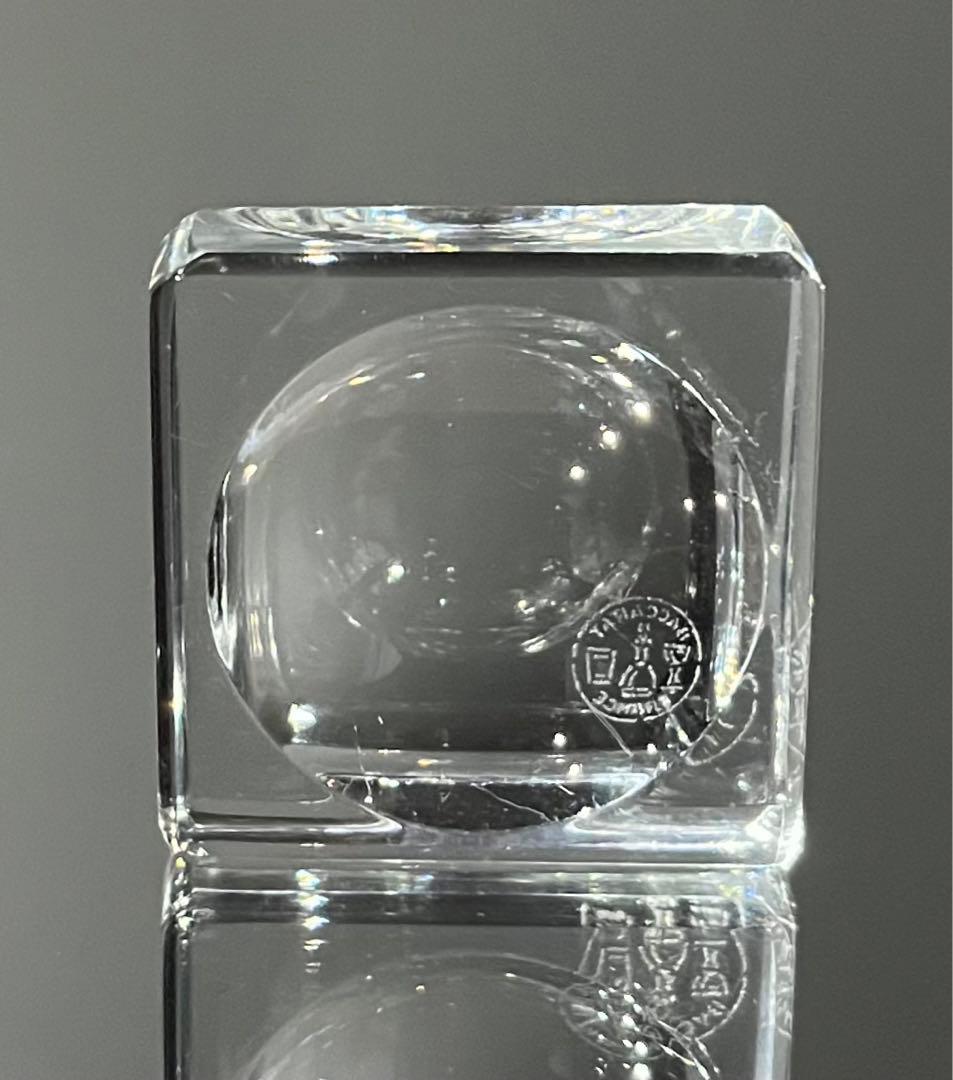 Baccarat バカラ /※廃盤品 ブラッククリスタル エッグ オブジェ