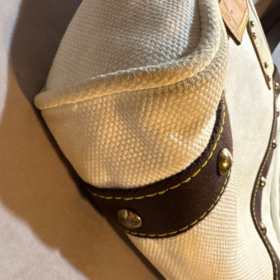は*る様 Louis Vuitton アンティグア カバMM トートバッグ ホワ
