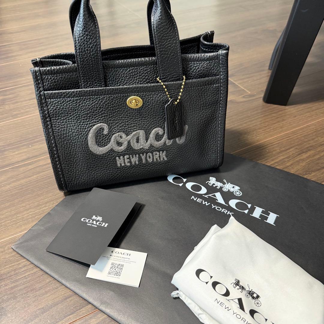 ⭐︎完売品 COACH コーチ カーゴ レザートート26