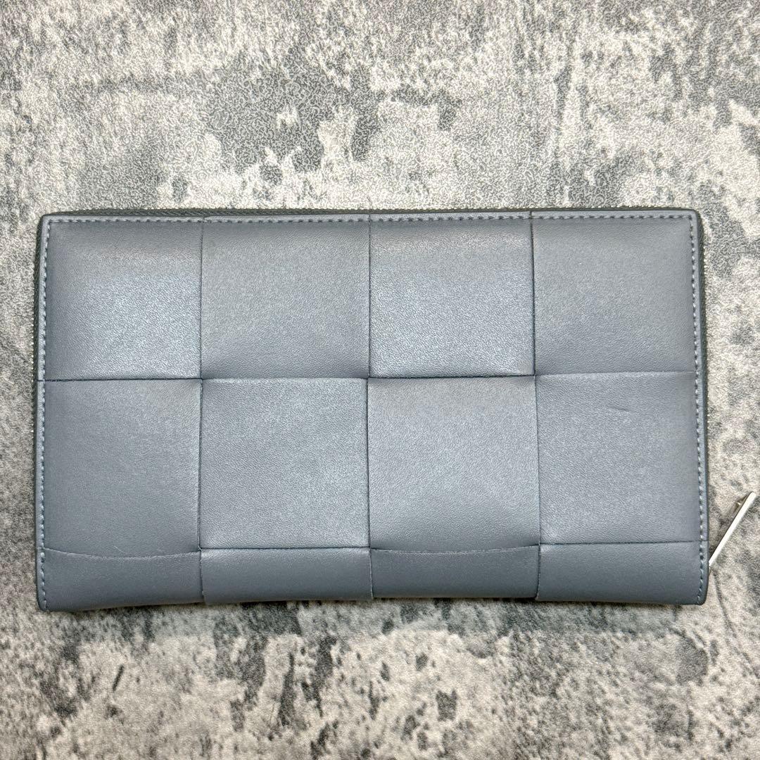 現行 未使用級✨ボッテガヴェネタ カセット マキシイントレ ラウンドファスナー