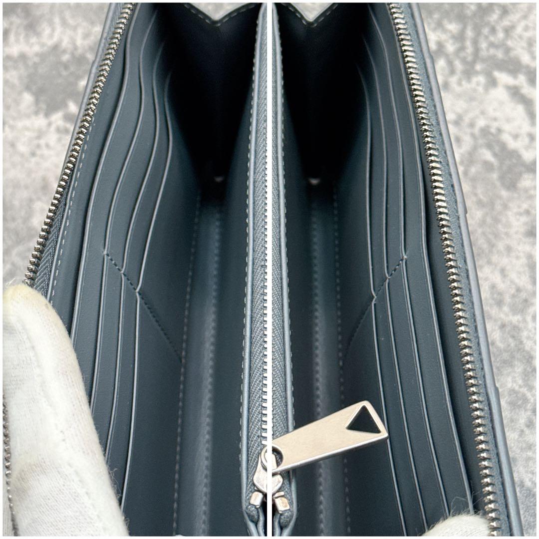 現行 未使用級✨ボッテガヴェネタ カセット マキシイントレ ラウンドファスナー