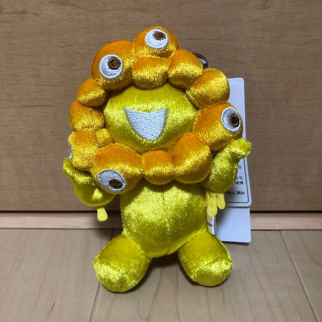 ミャクミャク カラビナ付きマスコット ゴールド
