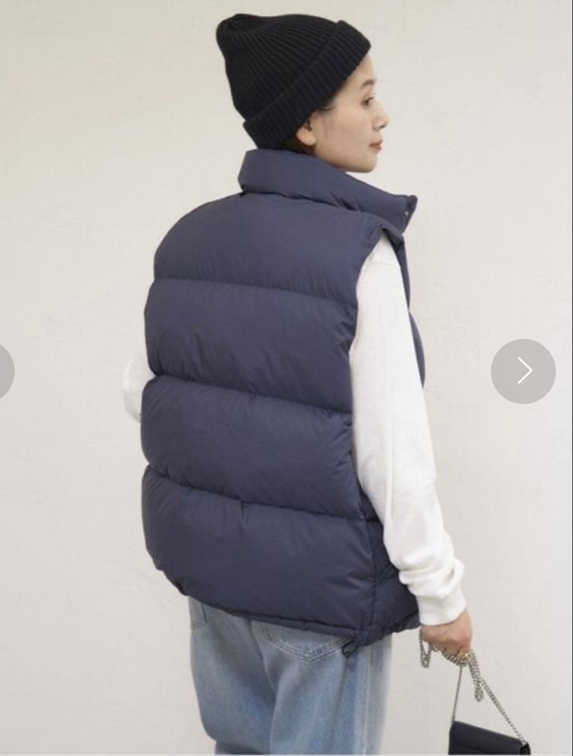 ジャーナルスタンダード別注 ノースフェイスパープルレーベル ダウンベスト