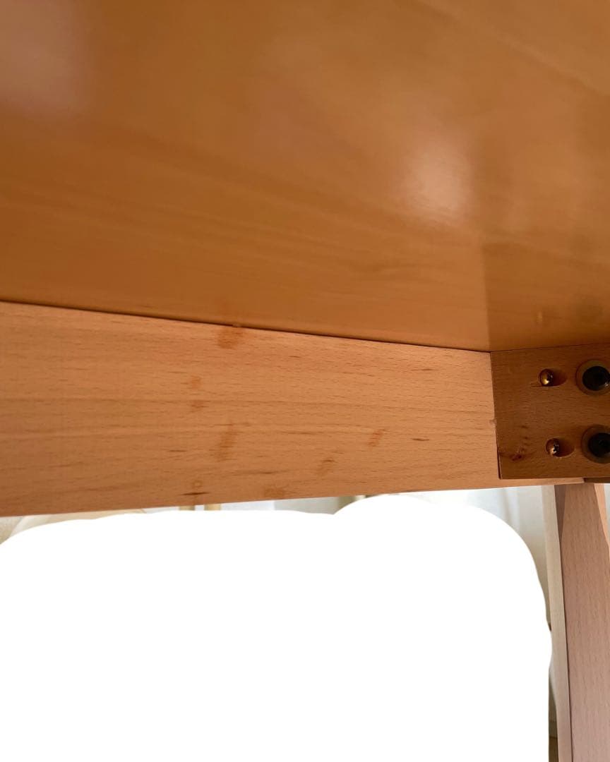 木製 丸ダイニングテーブル 120cm