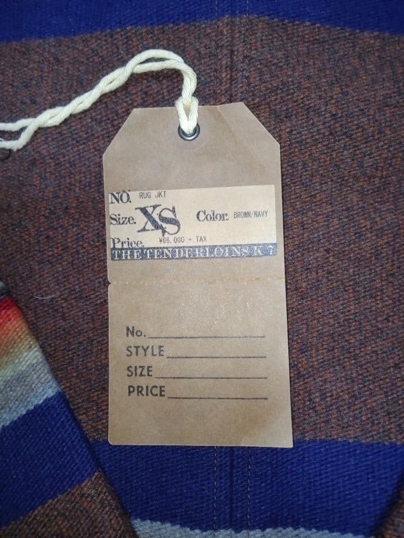 テンダーロイン　ラグジャケット