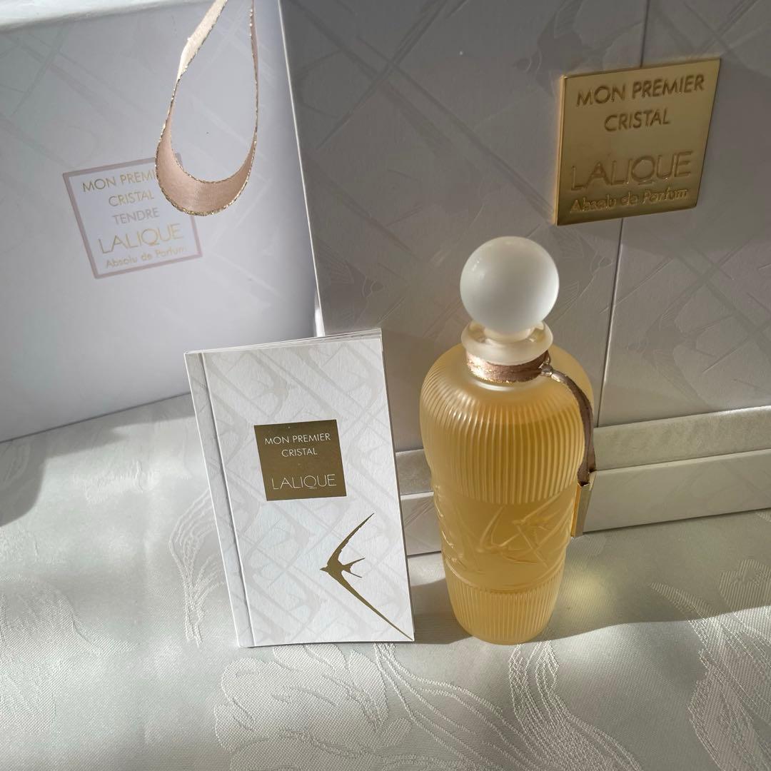 ラリック　香水　モンプルミエール クリスタル タンドル　パルファム　ガラス