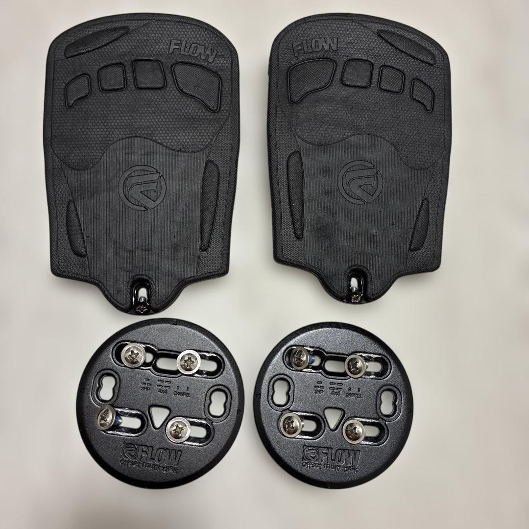 Flow NX2 fusion 22-23 L ビンディング　イエロー×ブラック