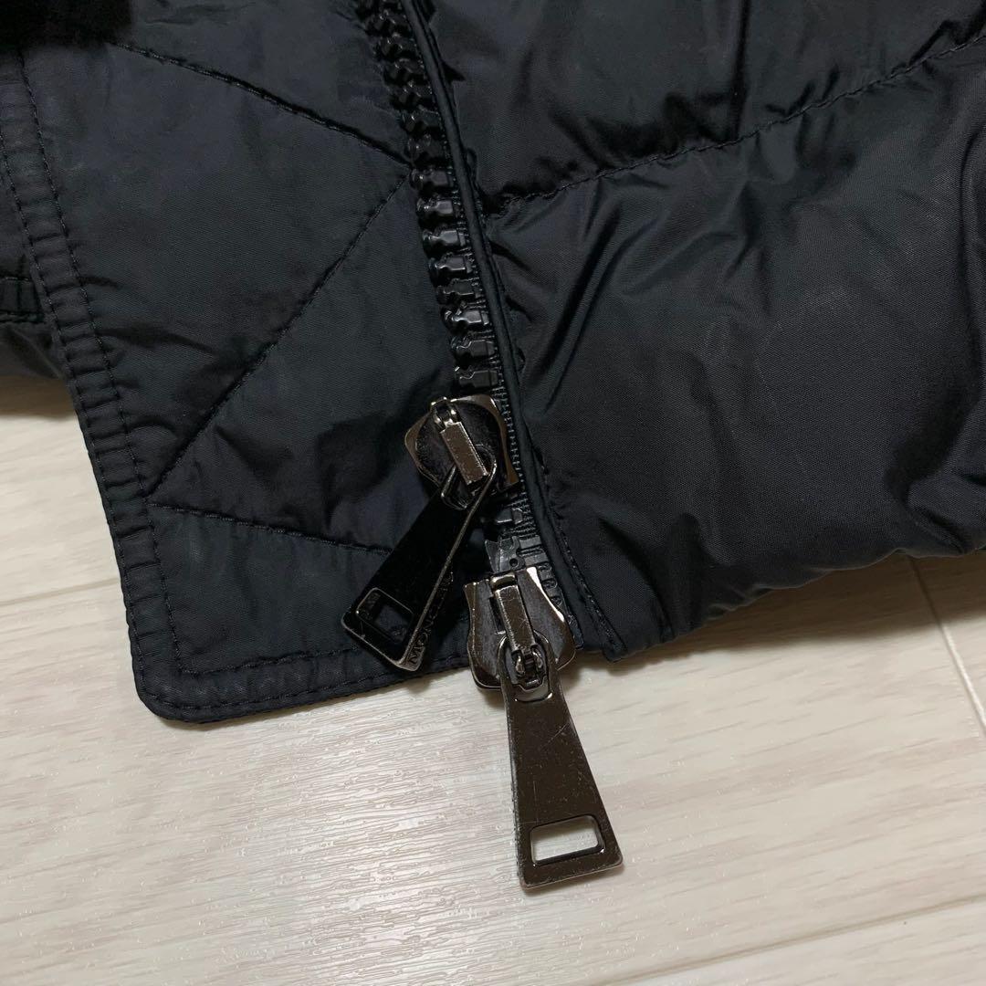 大人気★ モンクレール　CLION クリオン　2 ブラック　ファー　5D183