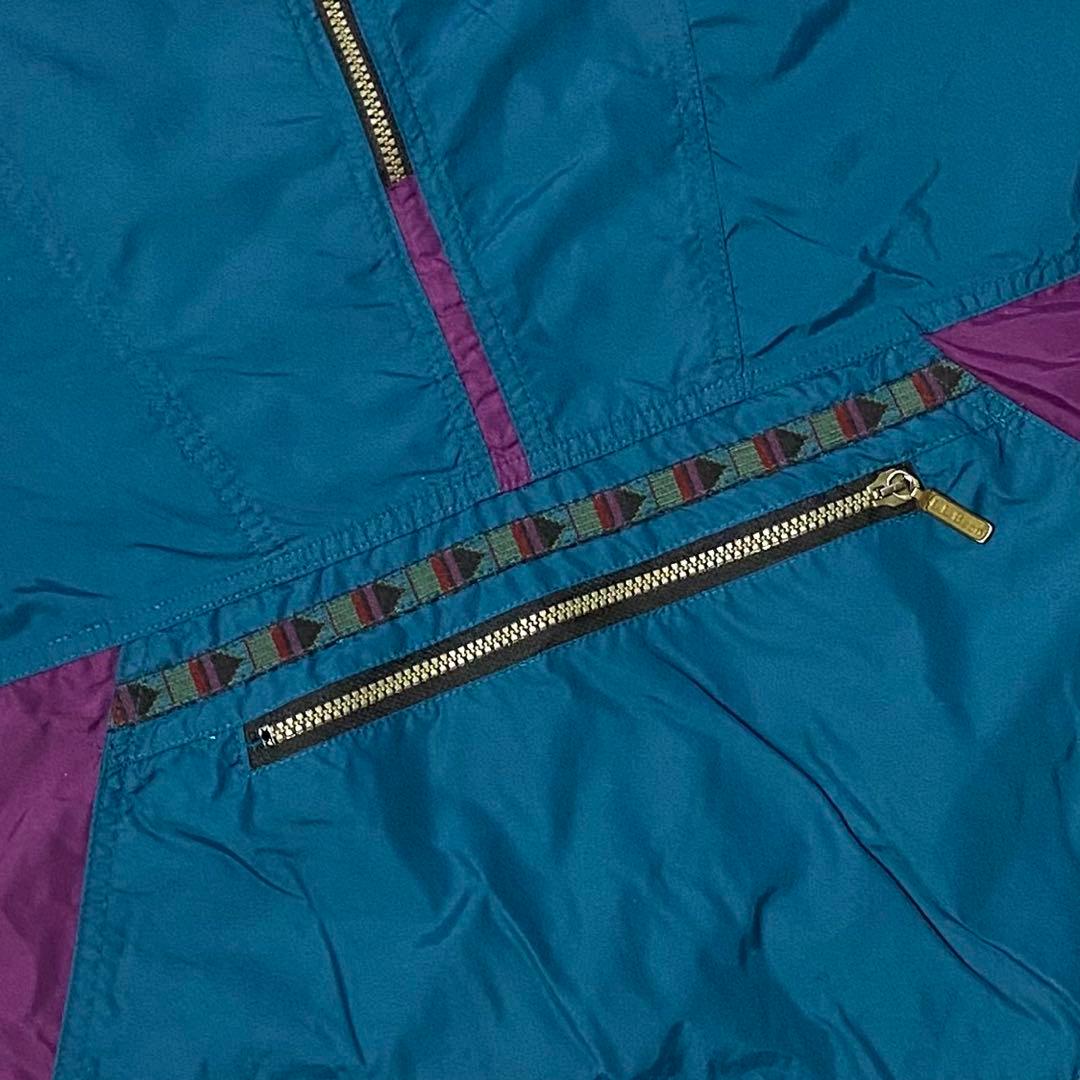 80s USA製 LL Bean アノラックパーカー チロリアンパーカー L