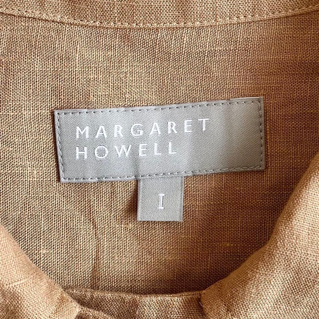 【未使用級】 23SS マーガレットハウエル リネンシャツ 定価34100円