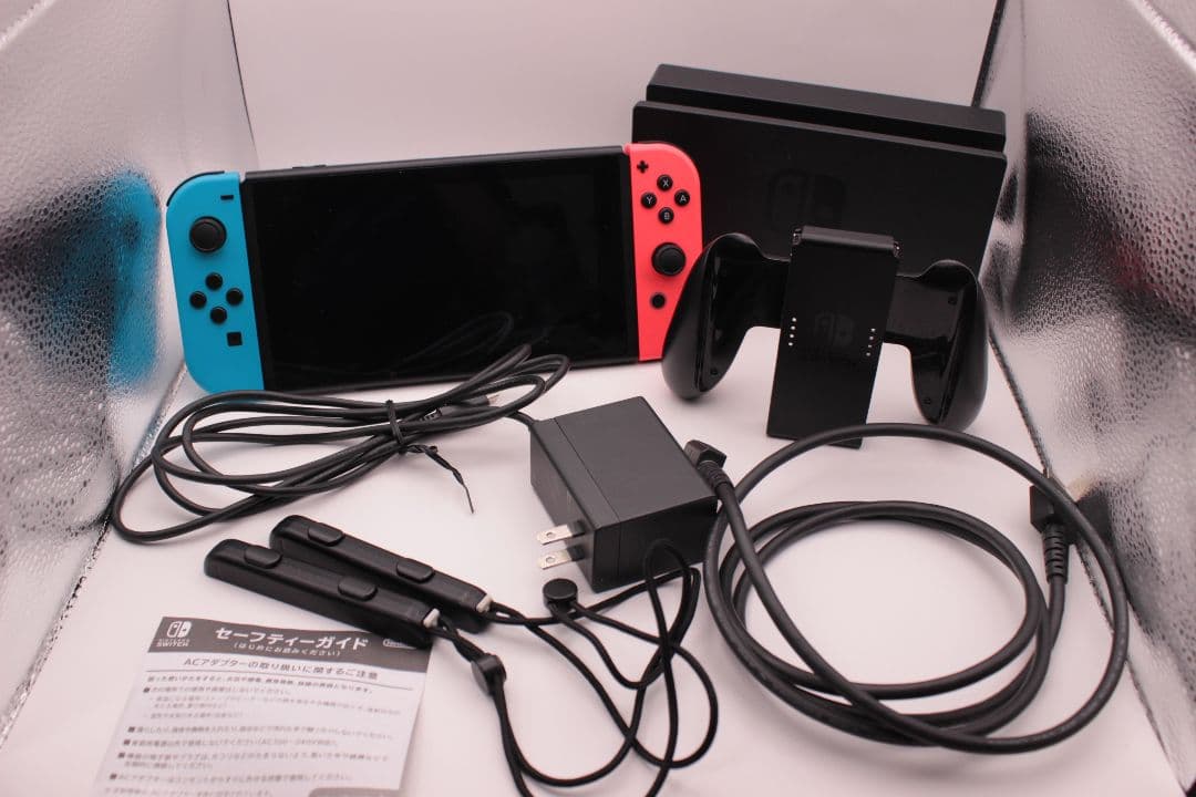 Nintendo Switch 本体 ネオンブルー/ネオンレッド【箱有り】