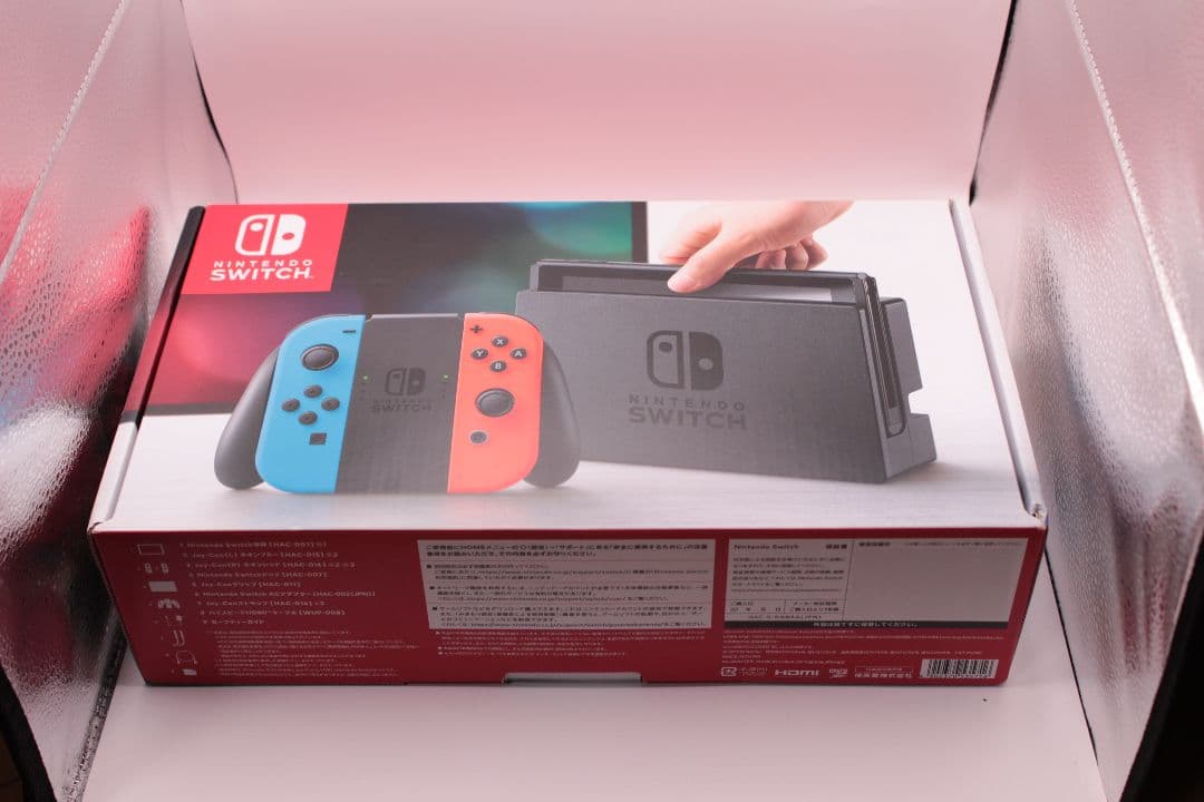 Nintendo Switch 本体 ネオンブルー/ネオンレッド【箱有り】