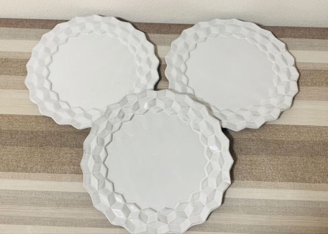 ASTIER de VILLATTE Cube サイドプレート 23cm 3枚