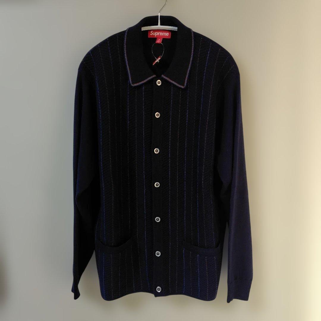 トップス 2025SS Supreme Herringbone Cardigan Navy