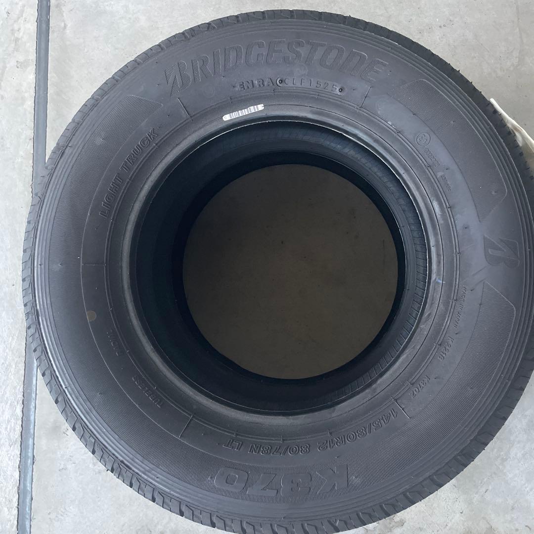 フェリーちくし K370 145/80R12 新品　二本　送料込み