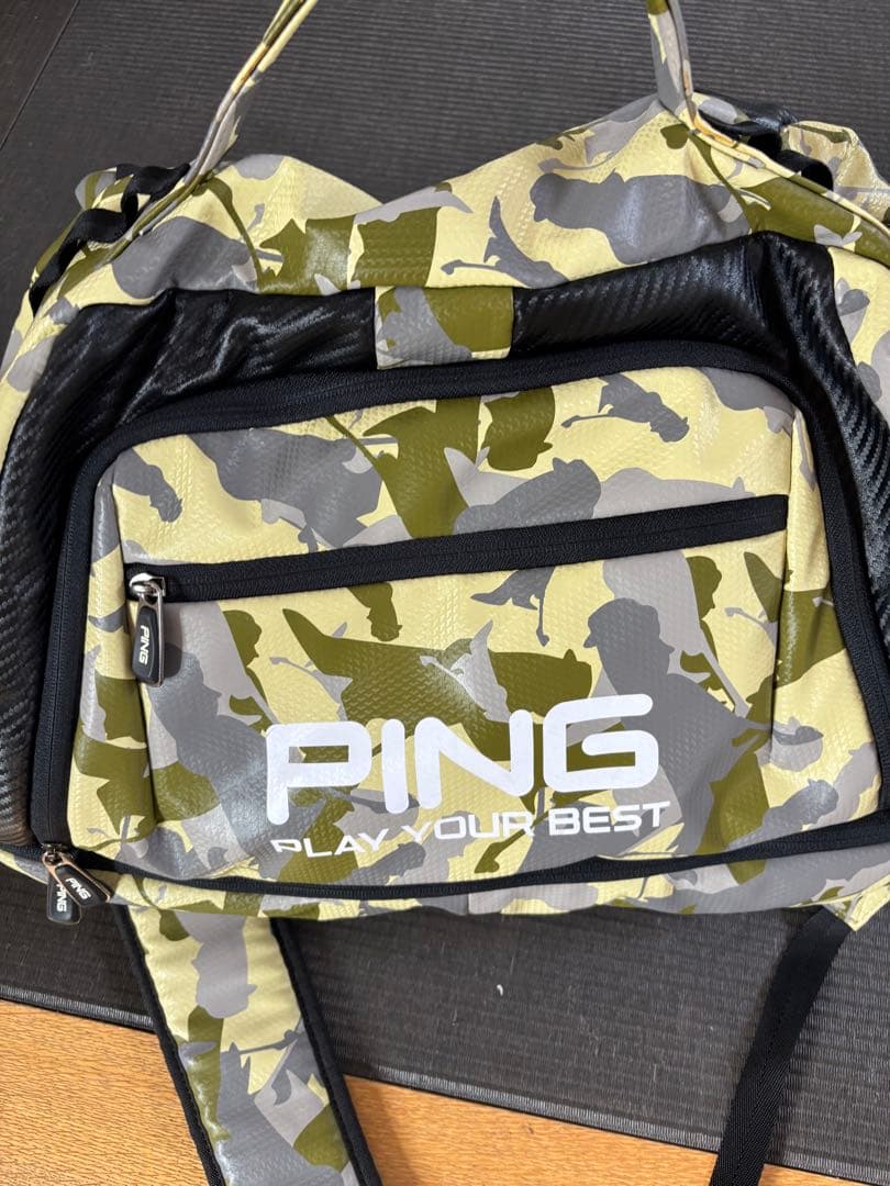 PING 迷彩柄 3wayバッグ 大容量