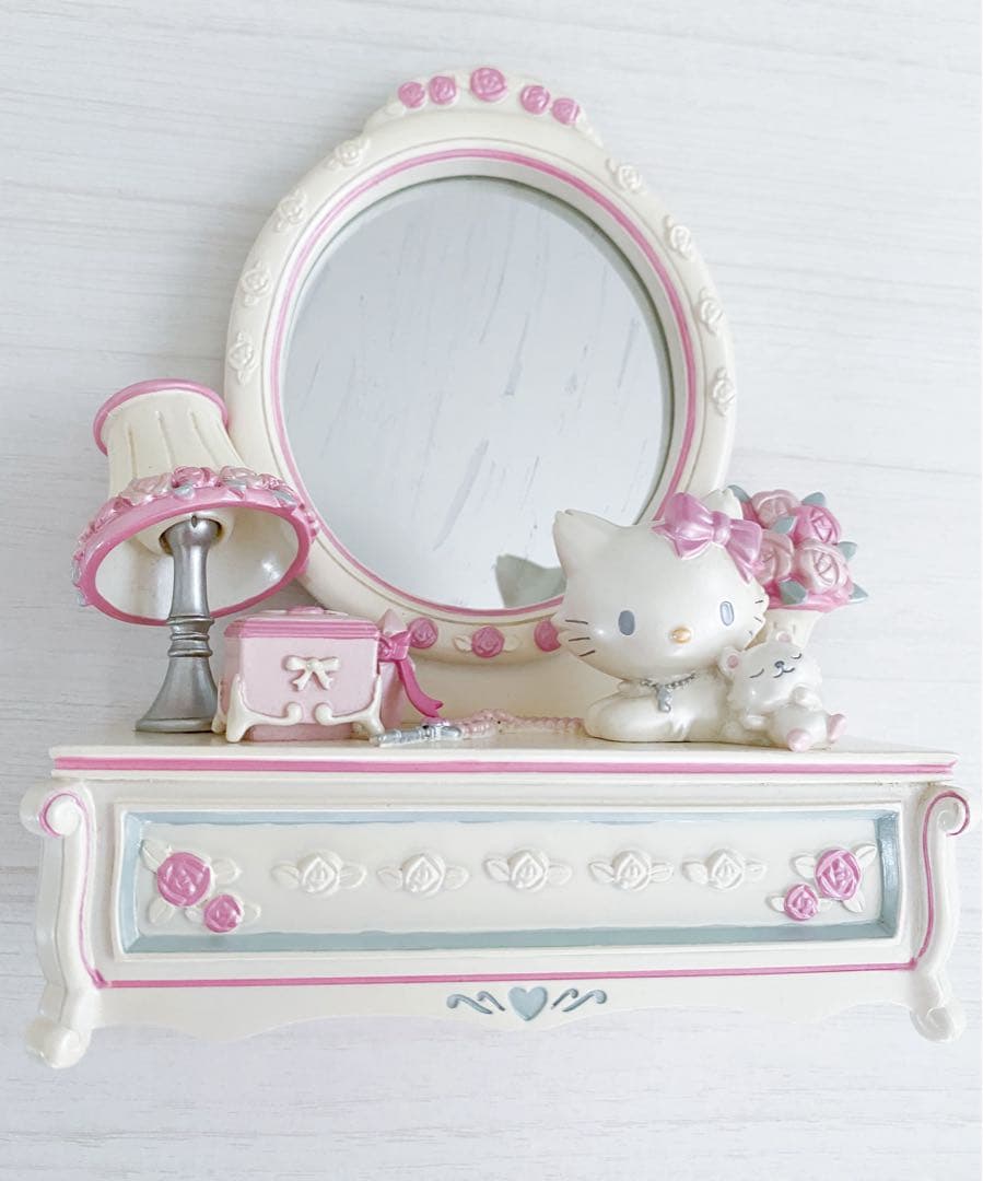 チャーミーキティ 鏡 ミラー ドレッサー 当時物 レア