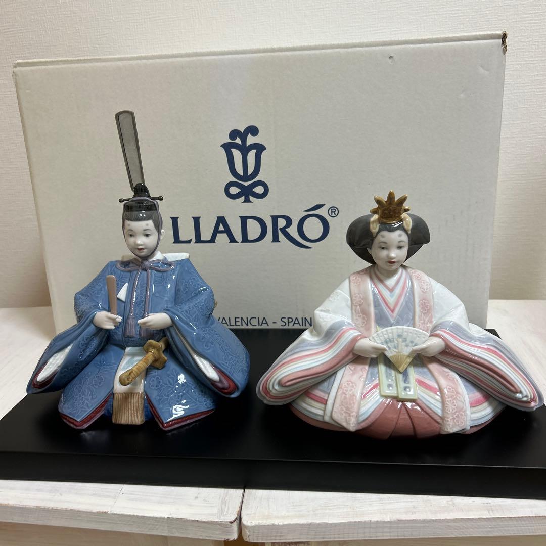 リヤドロ　雛人形 60周年記念モデル！ 正規の元箱、60年記念盾付き！新品！