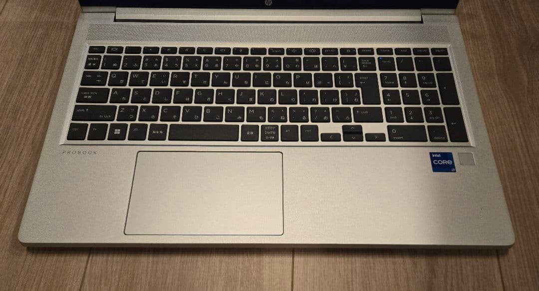 【ほぼ未使用】HP ProBook 450 G9 第12世代i7/16GBメモリ