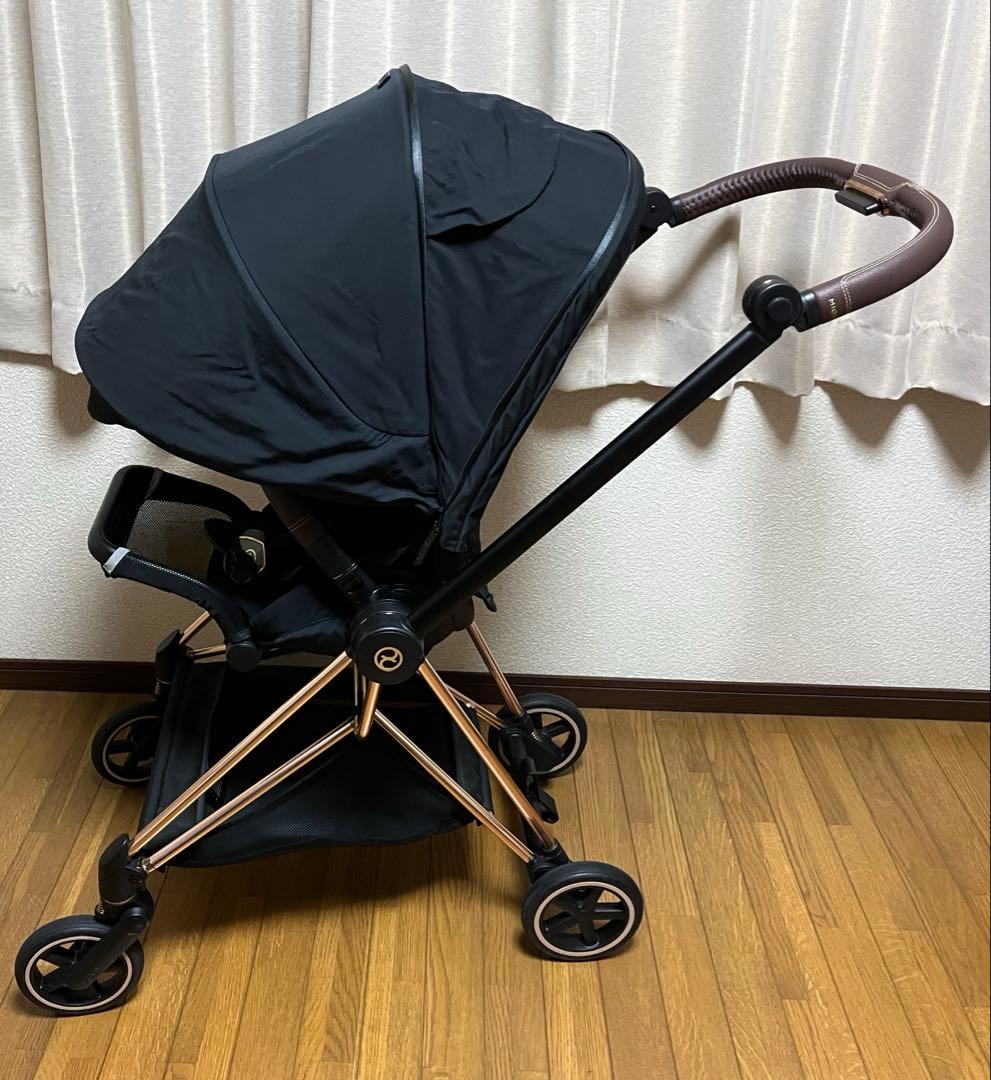 【専用】cybex サイベックス ミオス ローズゴールド レインカバー　ホルダー