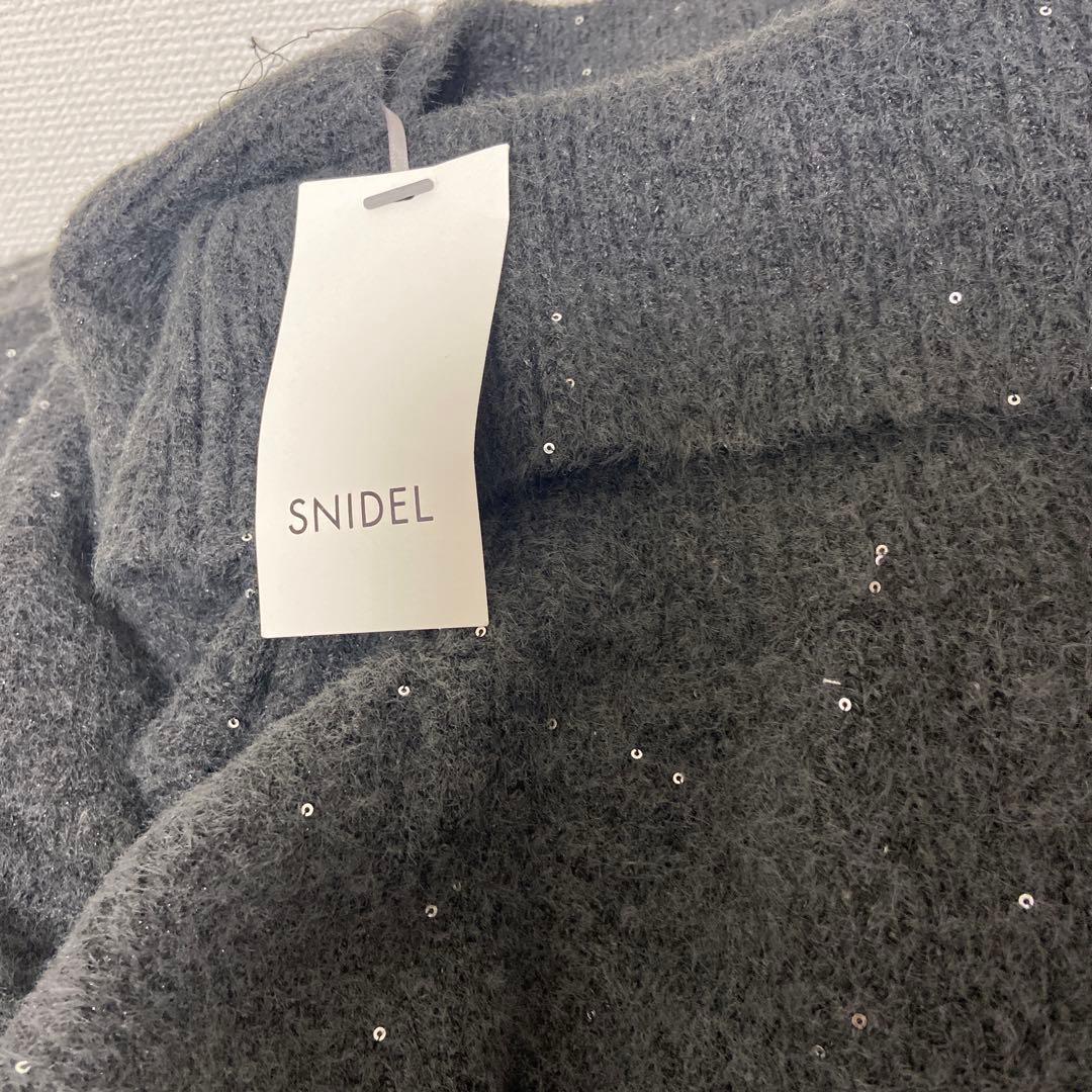 snidel スパンコールニットカーディガン& ニットプルオーバー