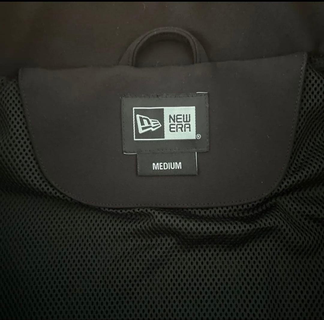 NEW ERA ニューエラゴルフM シェルジャケット アーカイブロゴ ブラック