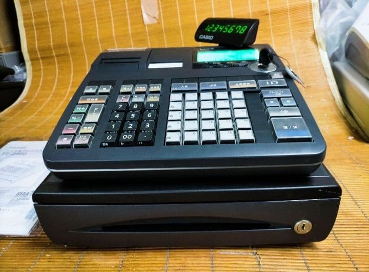 カシオレジスター　TE-2800　フル設定無料特殊25部門　772222