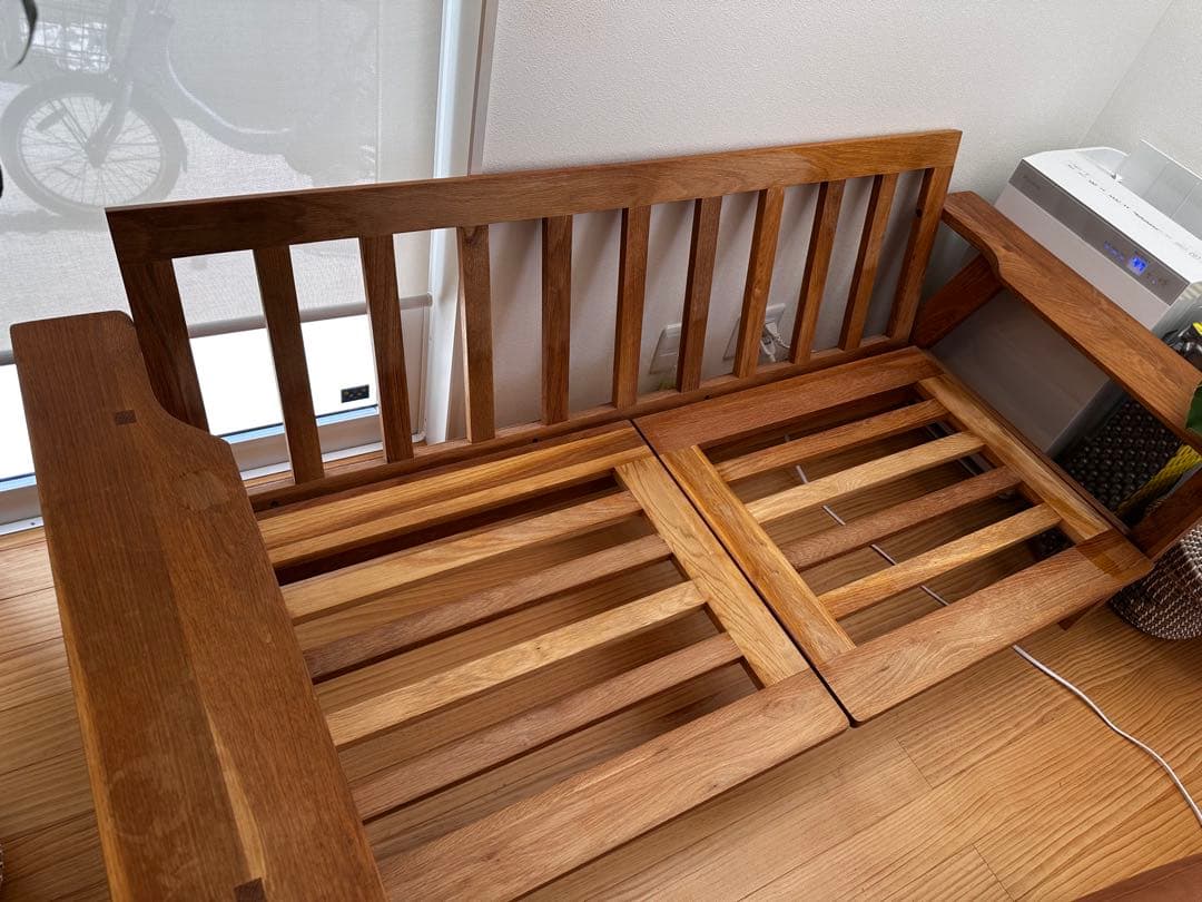 ソファ1610 2人掛け ライトブラウン NOCE