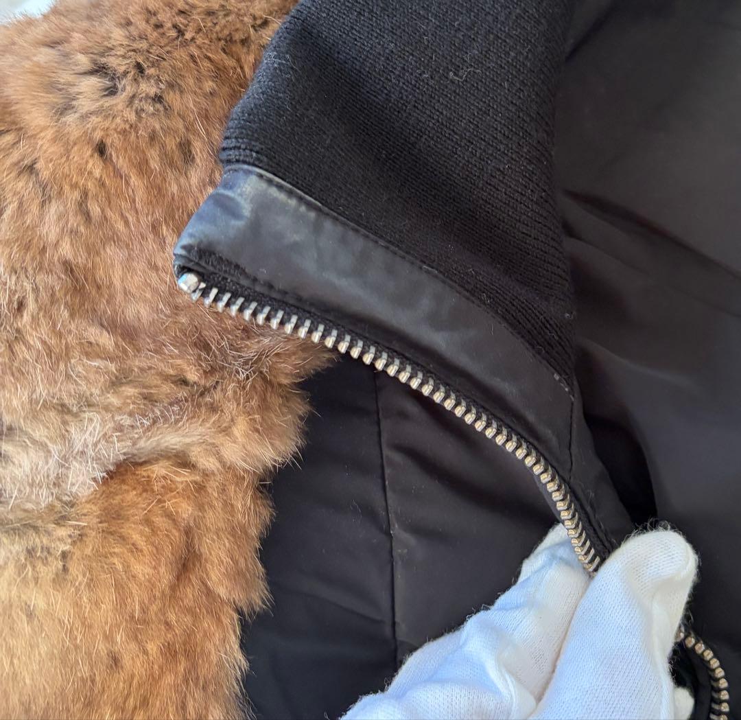 マッカージュ☆ラグジュアリーなファー付 ロングダウン