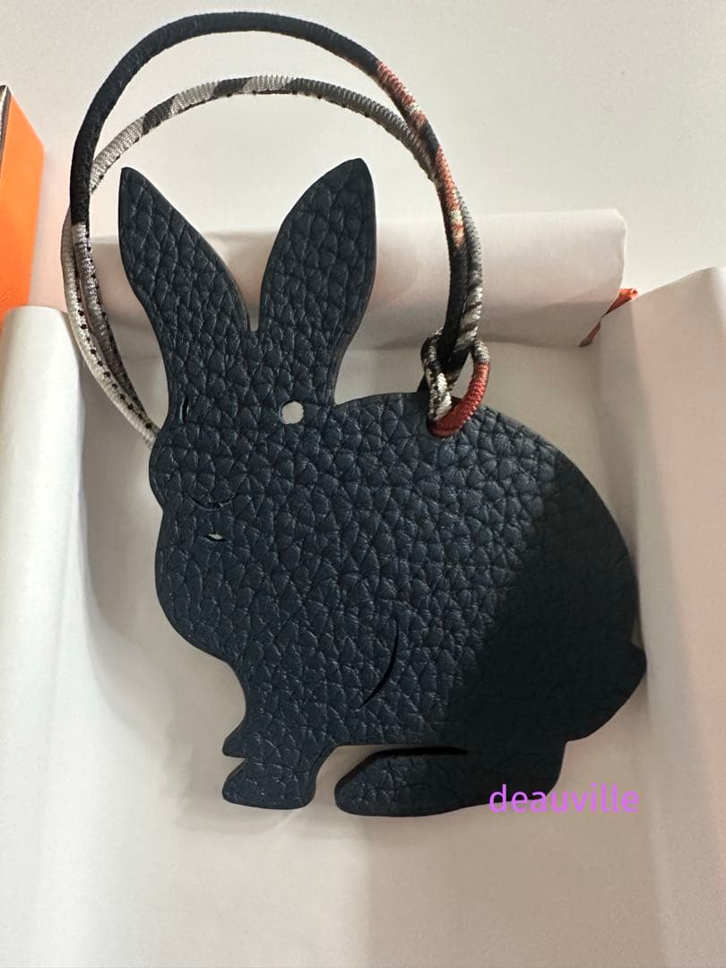 【Tomo】HERMES プティアッシュ ラビット うさぎ チャーム