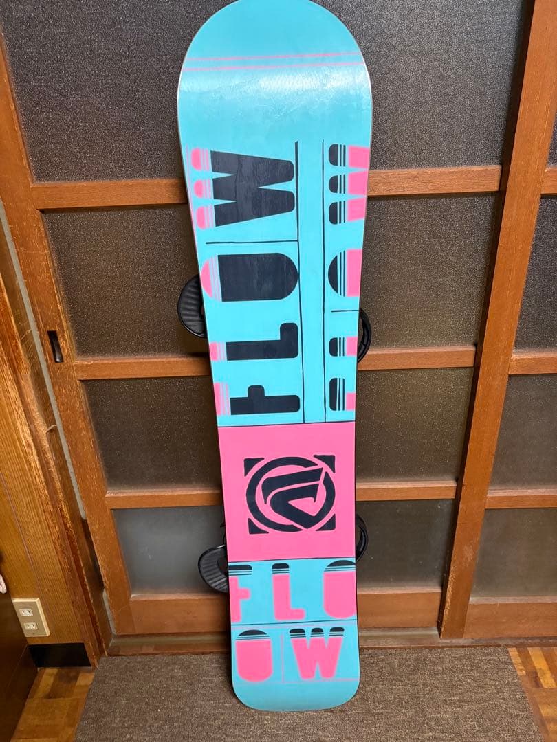 スノーボード2点セット FLOWボードビンディング