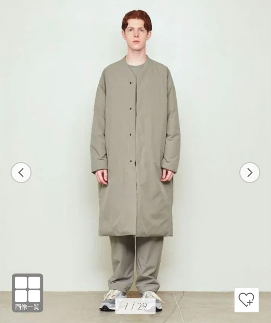 ジャケット・アウター DAISUKE OBANA DOWN V LONG COAT for women