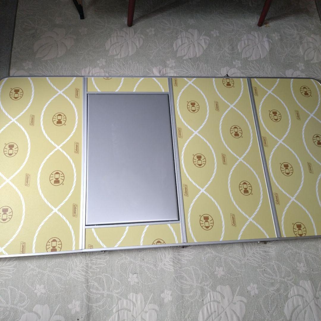 [Coleman]SLIM 4-FOLDING TABLE＆BBQグリル