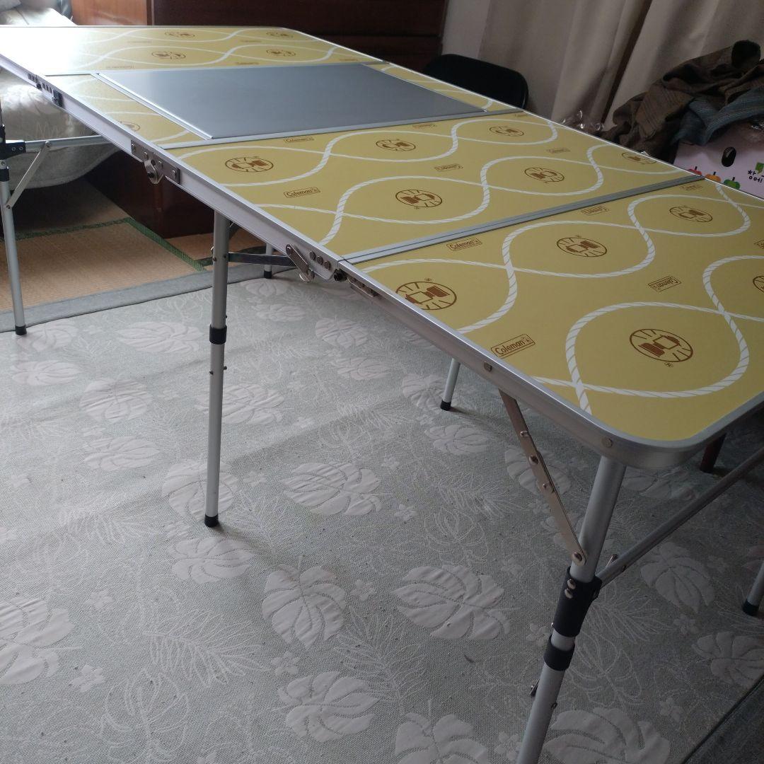 [Coleman]SLIM 4-FOLDING TABLE＆BBQグリル
