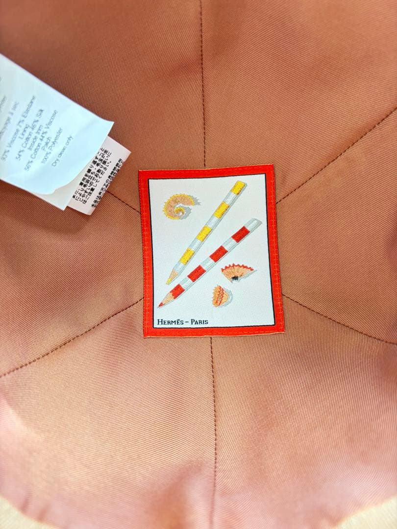 【美品】HERMES キャップ ミラノジャージーキャスケット テス 58