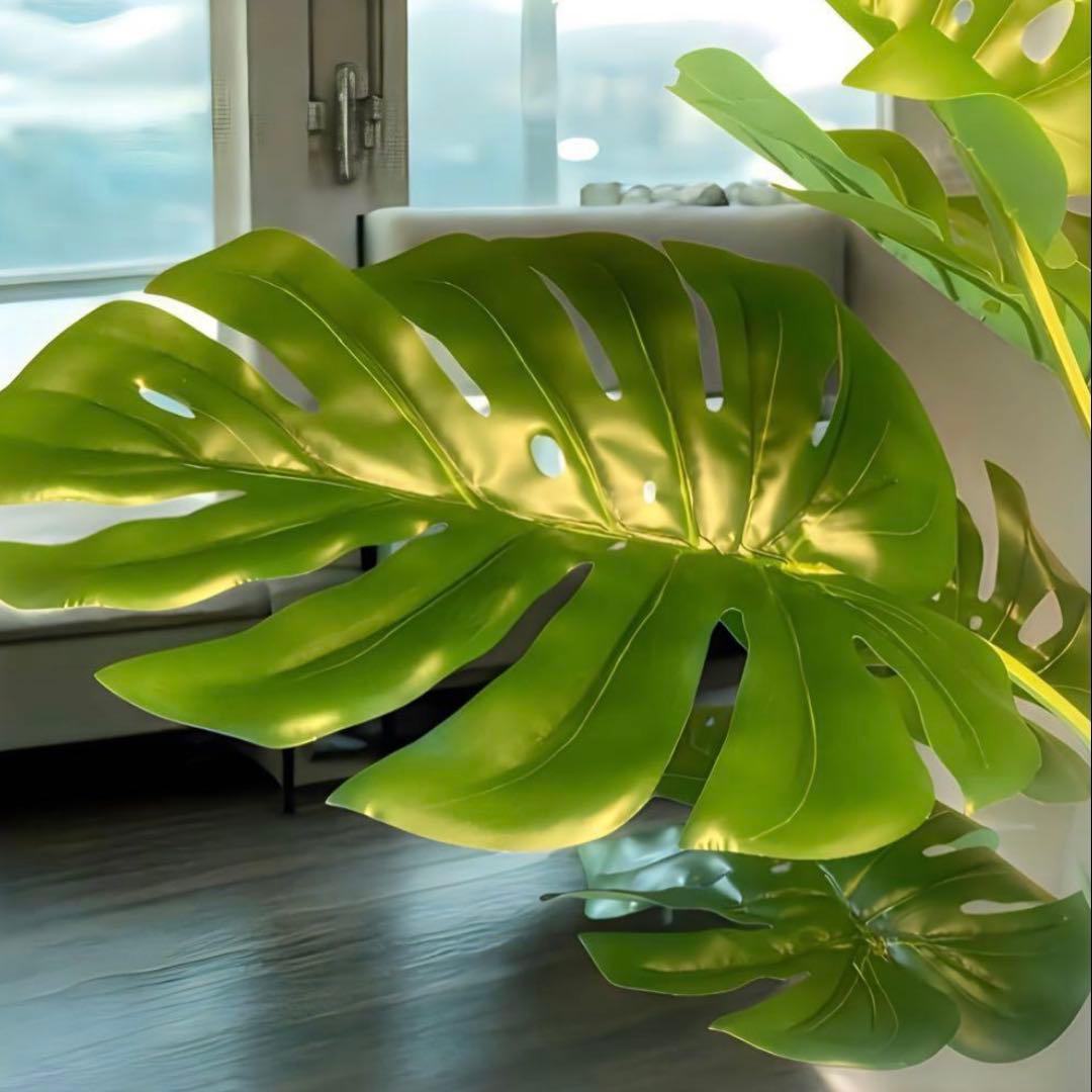 光触媒　人工観葉植物　ウォールグリーン　フェイクグリーン　モンステラ160