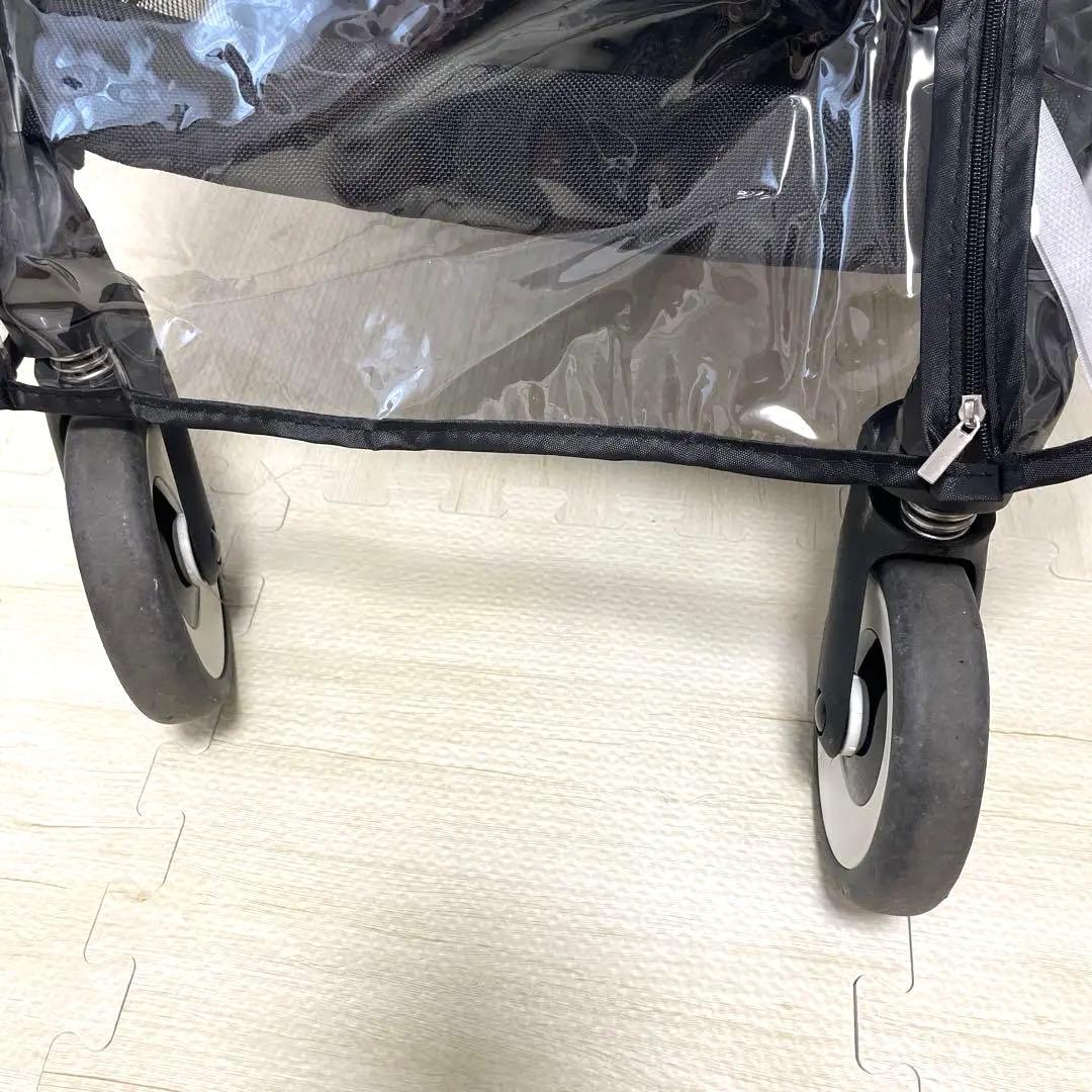 n*読様 リベル　ベビーカー レインカバー付き