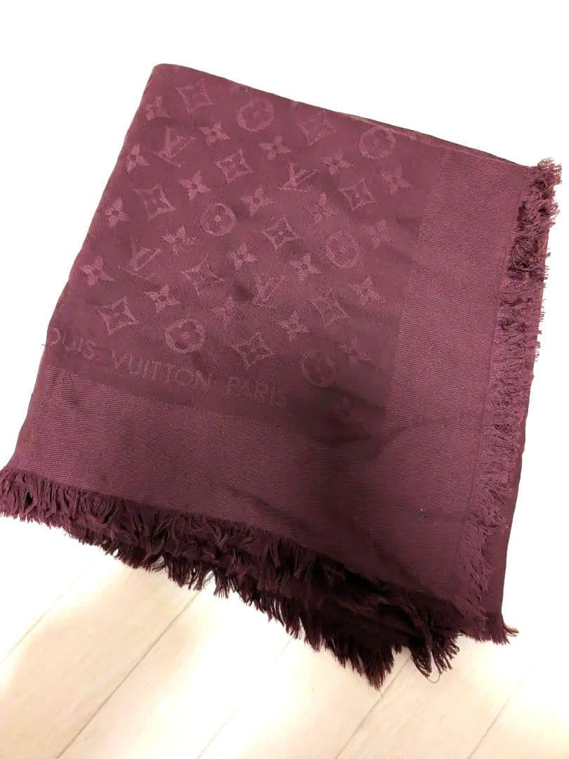 ♡LOUIS VUITTON♡バーガンディ ストール