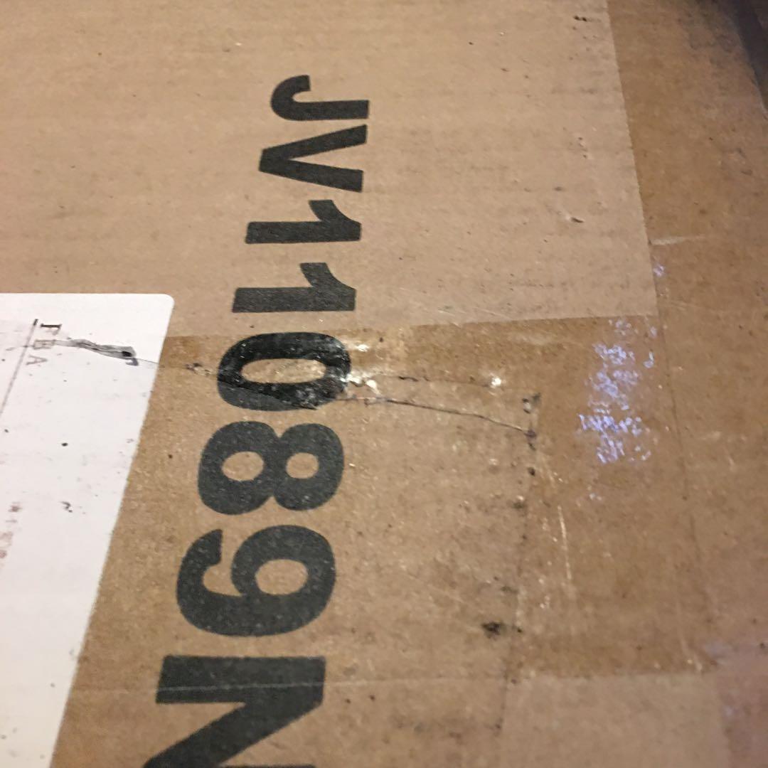 GYMAX 天然竹 パソコンデスク 100cm