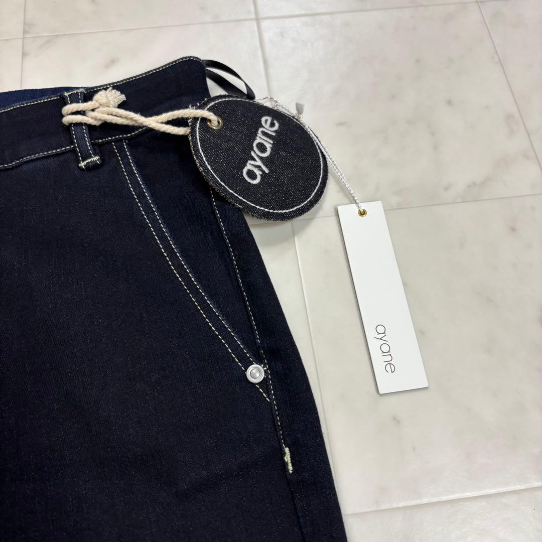 ayane★新品★裏起毛スキニーデニム ネイビー