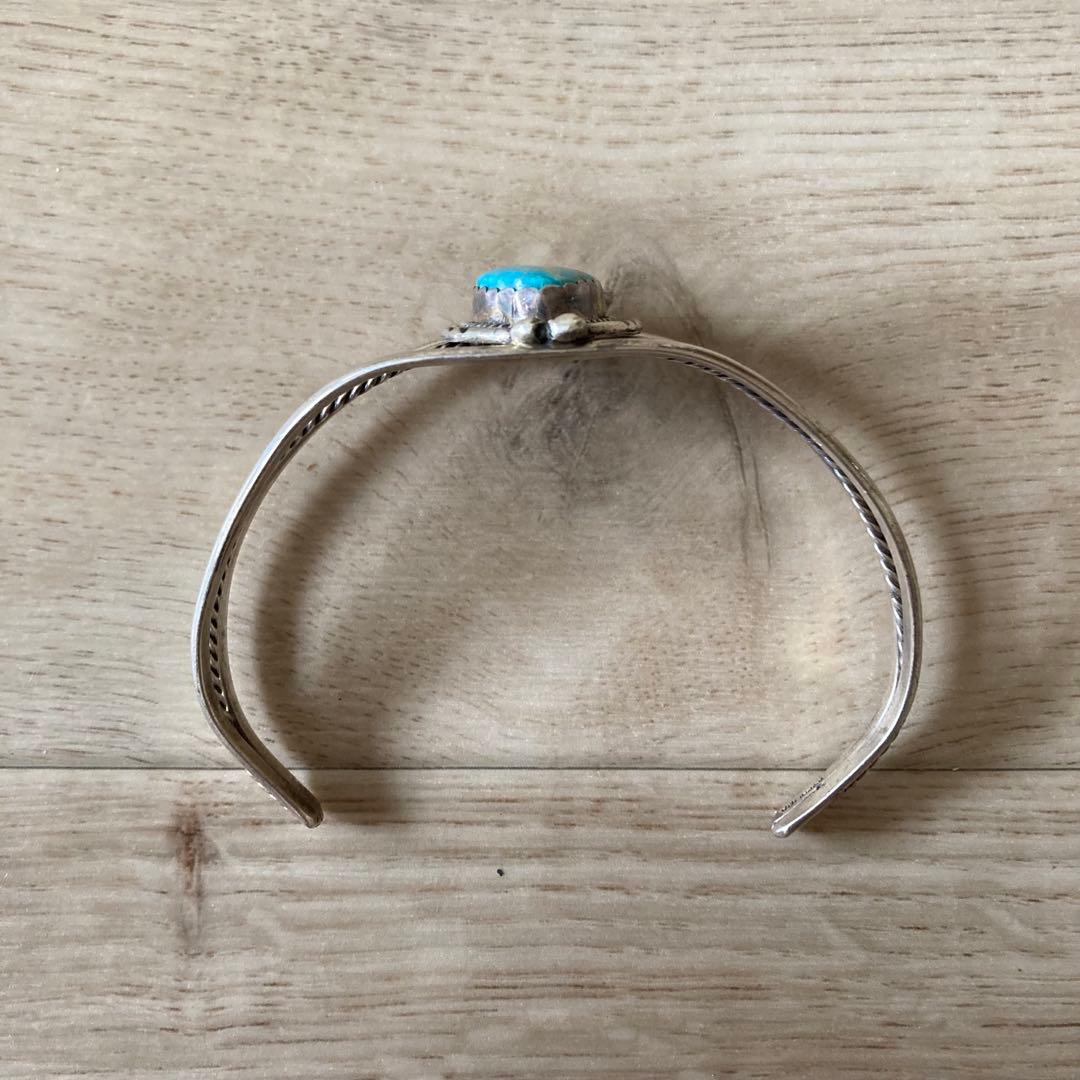 Navajo Sterling Silver ナバホ族 バングル 作者刻印有