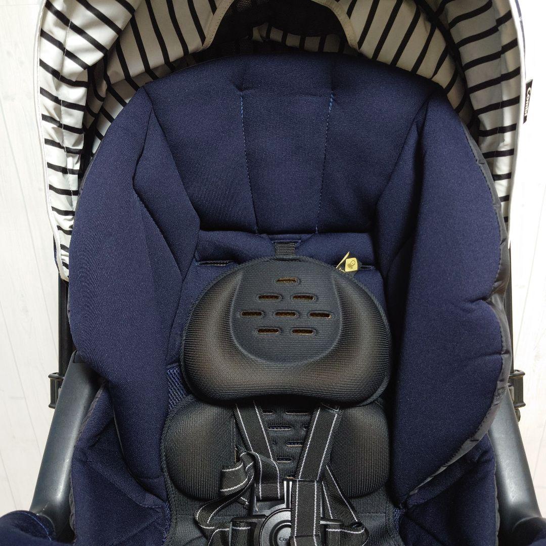 ✩美品✩ コンビ スゴカル ハンディ エッグショック ネイビー ベビーカー