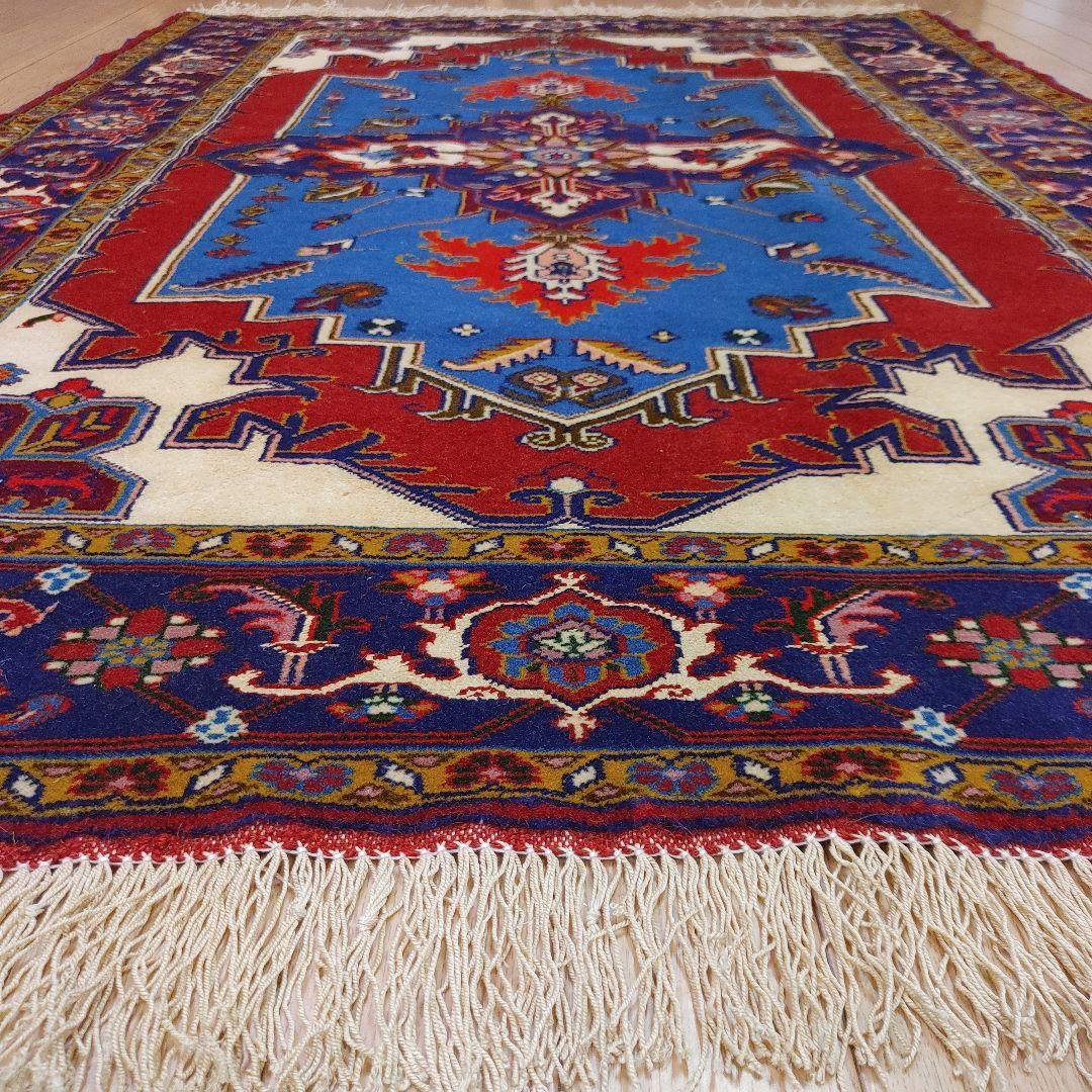 ペルシャ絨毯 新品 160x114 手織り クルド・ グーチャン産 persia