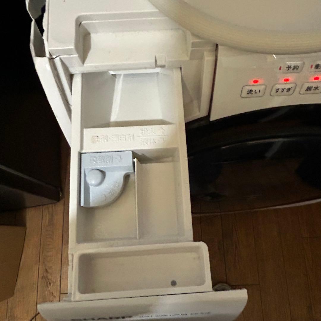 SHARP ドラム式洗濯機 ES-S7E-WR