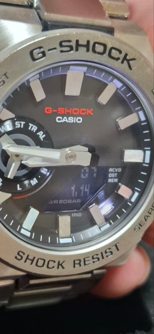 CASIO G-SHOCK GST-B500D-1A1JFタフソーラー