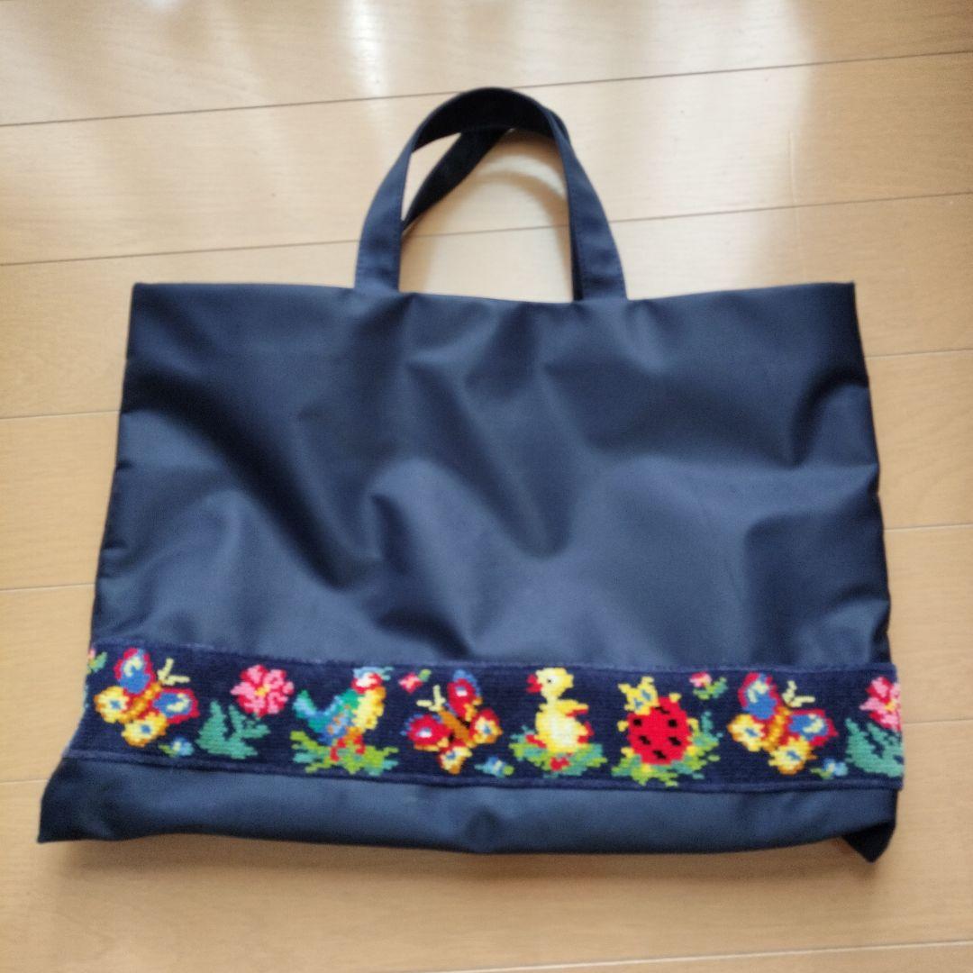 FELIER 学校フェイラー　ネイビー ハイジトートバッグ 入学式卒園式卒業式