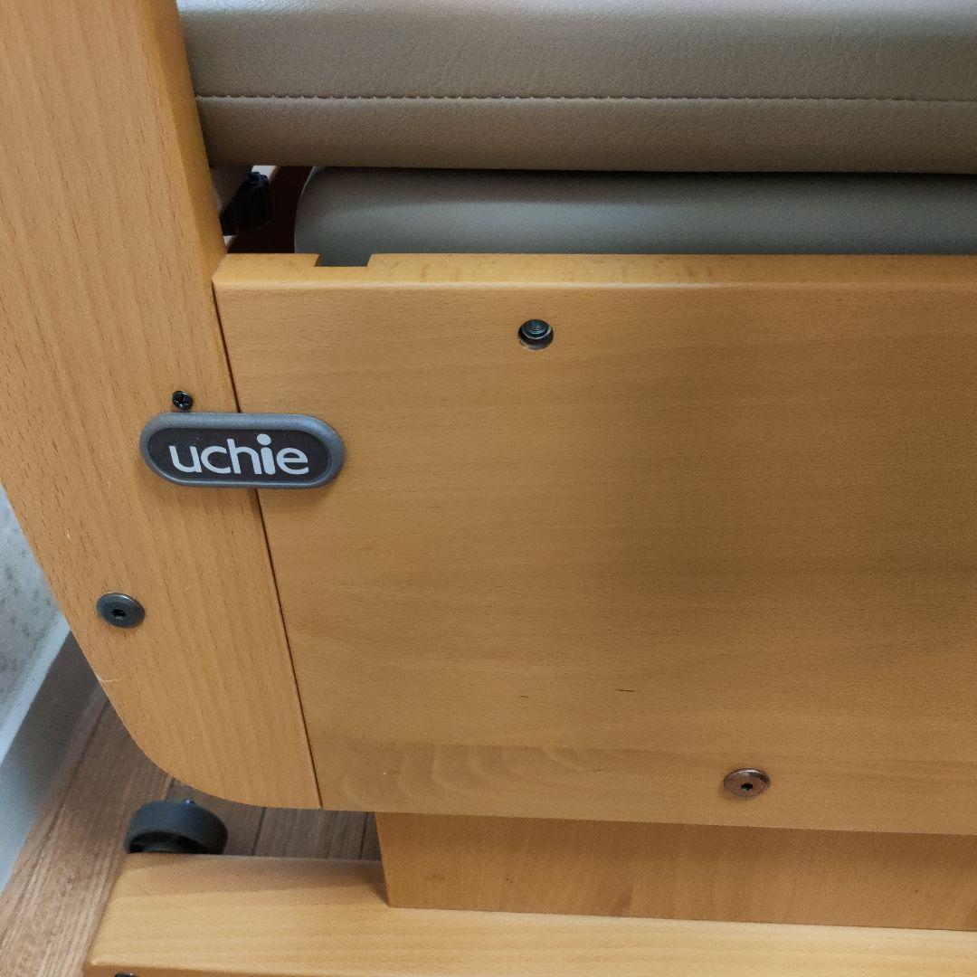 売約済み　uchie/介護用 家具調ポータブルトイレ／(美品) 送料込み