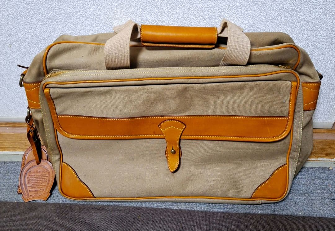 ★HEMING'S ヘミングス ビジネスボストンバッグ (廃番・未使用に近い)