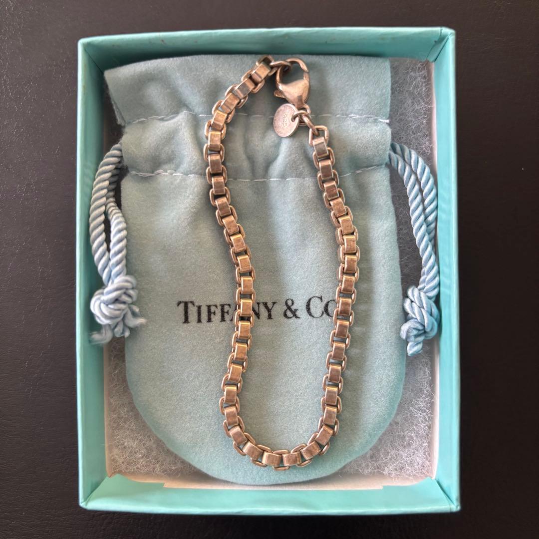 【正規品/本日限定価格】Tiffany＆Co. ベネチアンブレスレット 19cm