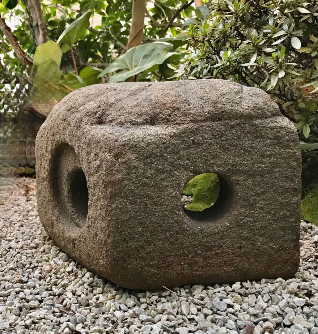 石灯篭・置灯篭・オブジェ・庭石・置物・ガーデニング造園水石飾り石箱庭瓢箪